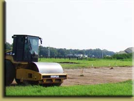 14 Ton Roller Ensures Compaction